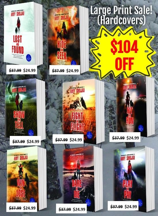 Thriller Large Print HARDCOVER Deal $104 Off
