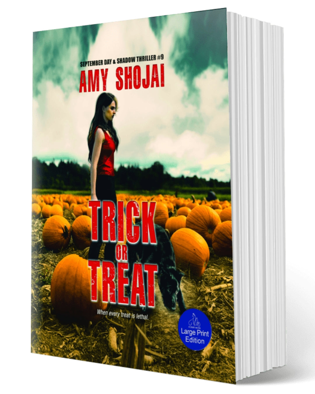 Trick Or Treat (Large Format Paperback)--Best Thrillers With Dogs & Cats!