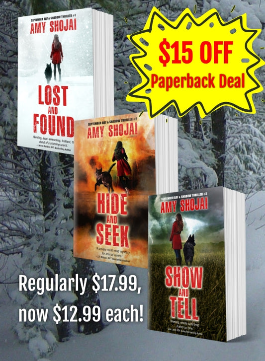 Books 1-2-3 Thriller Paperback Deal $15 Off