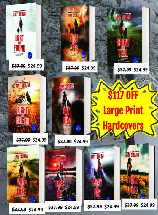 Thriller Large Print HARDCOVER Deal $117 Off