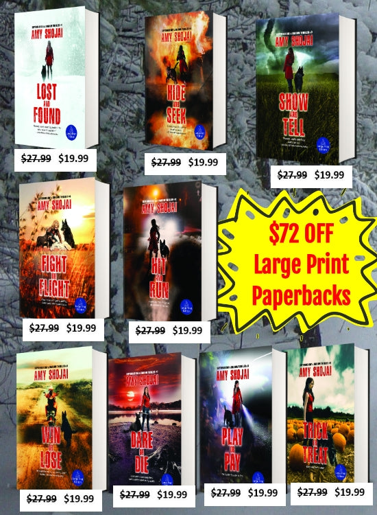 Thriller Large Print PAPERBACK Deal $72 Off